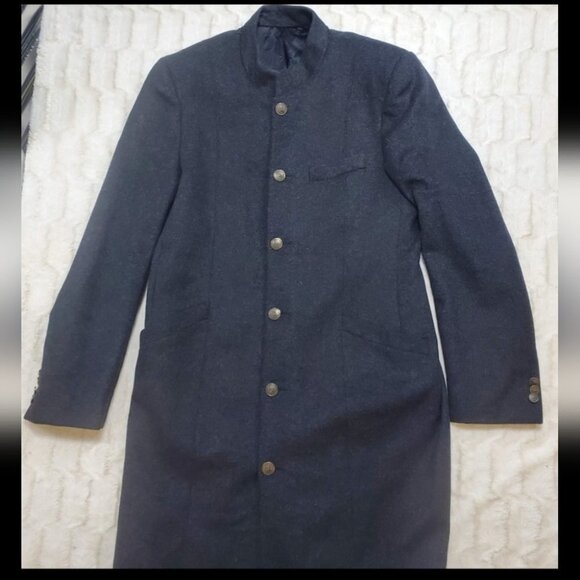 Christopher Bates Men's Concierge Coat Jacket Doorman Italian Designer sz Small - Picture 8 of 9